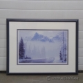 Misty Mountain Framed Print